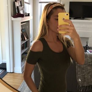 Navy green spring shirt!